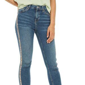 Topshop MOTO Jamie Jean with crystal detail